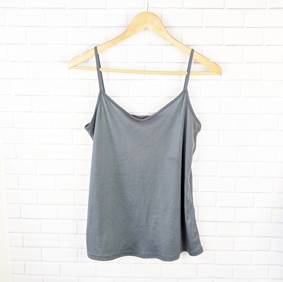 Gray Strappy Camisole Women's Medium - Picture 1 of 3